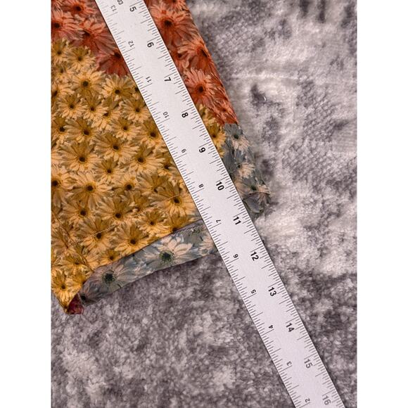 Anthropologie Dress Large Womens Varun Bahl Catria Patchwork Floral A Line - Picture 5 of 11